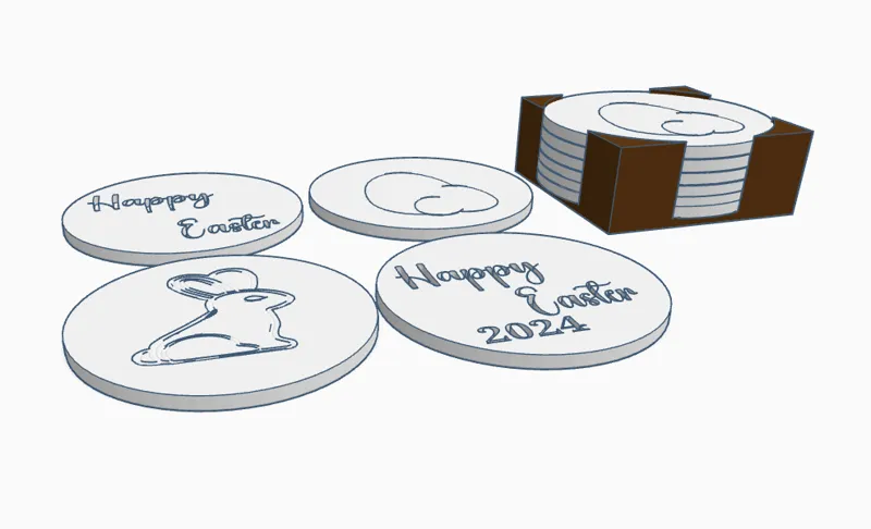Easter Coasters