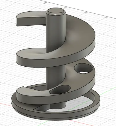spiral coin sorter