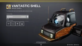 VANTASTIC SHELL