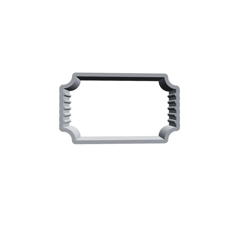 Ticket Cookie Cutter