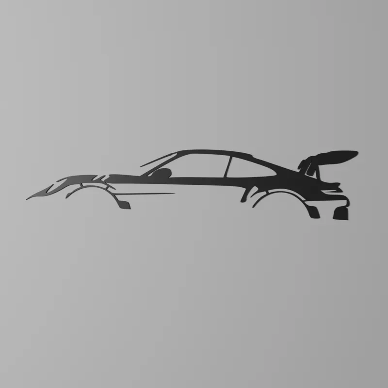 Porsche 911 GT3 RS wall art