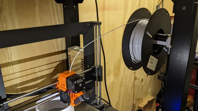 Ikea Lack Bearing Spool Holder