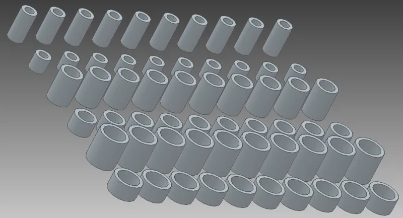 Standoffs 3/5/7 mm X 5/10 mm