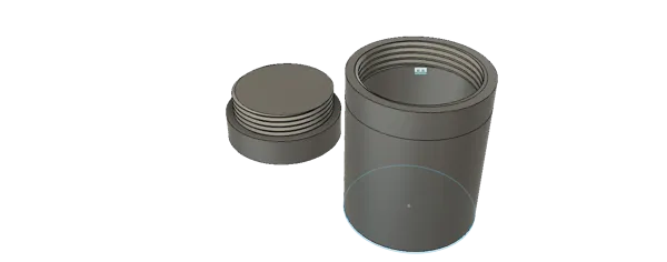 Boîtier pour LED de spot submersible