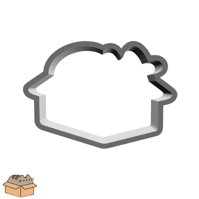 Pusheen in box cookie cutter