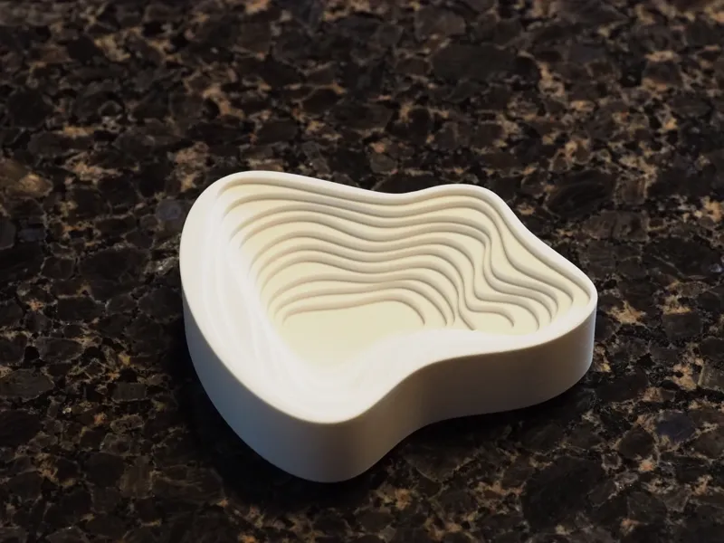 Stepped Organic Key/Coin Dish