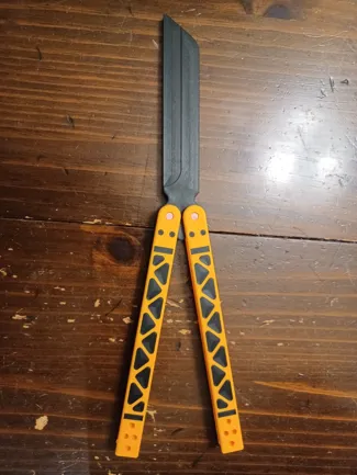 Butterfly knife for m3 screws