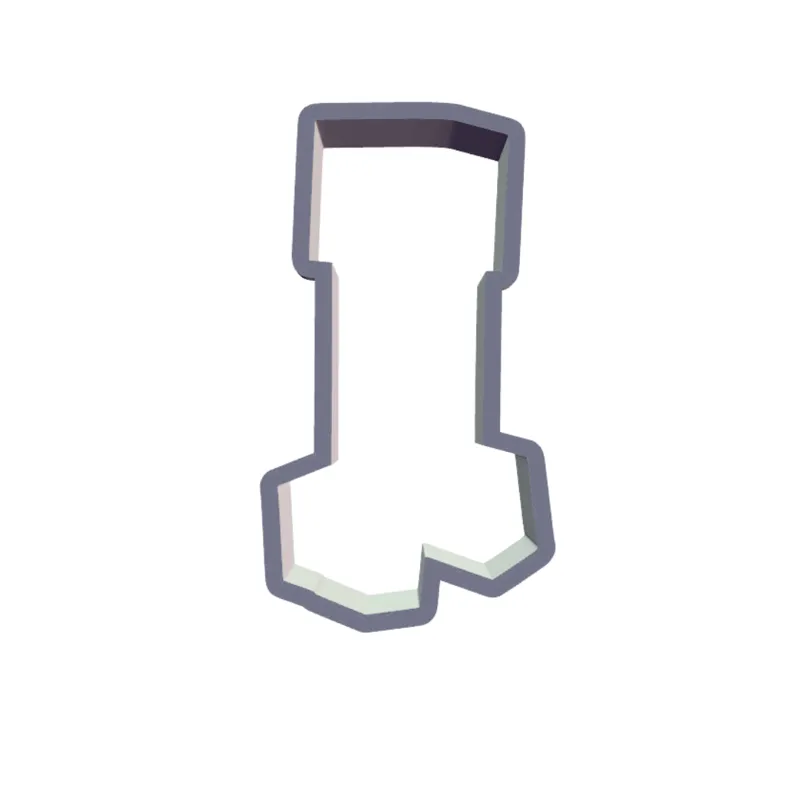 Minecraft Creeper cookie cutter