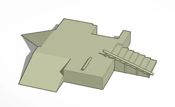 Big tech deck skate park