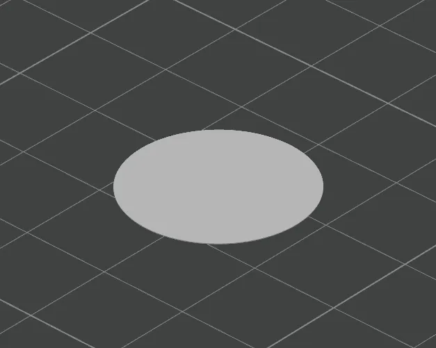 Bed Adhesion Test - Single Layer Disc