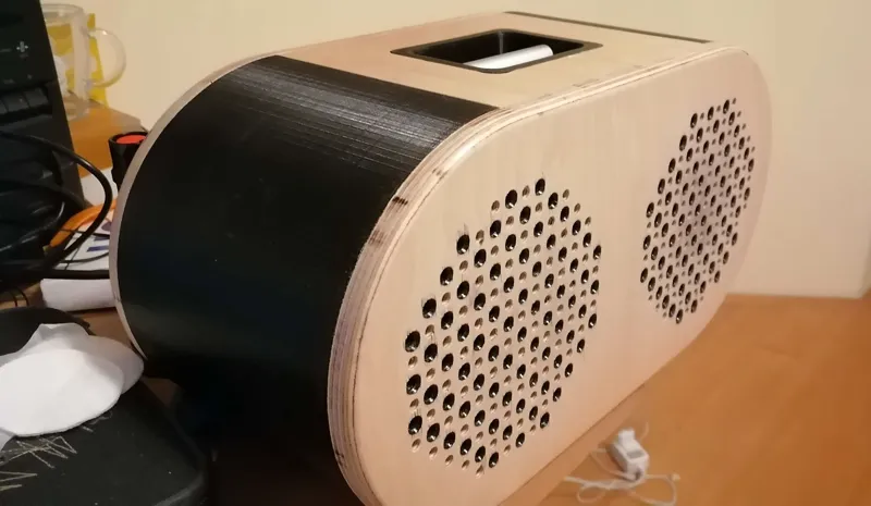 Bluetooth speaker DIY Wooden box