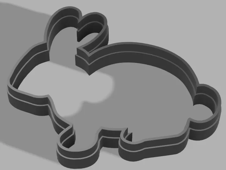 Easter Bunny cookie cutter
