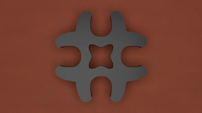 quad cable comb star