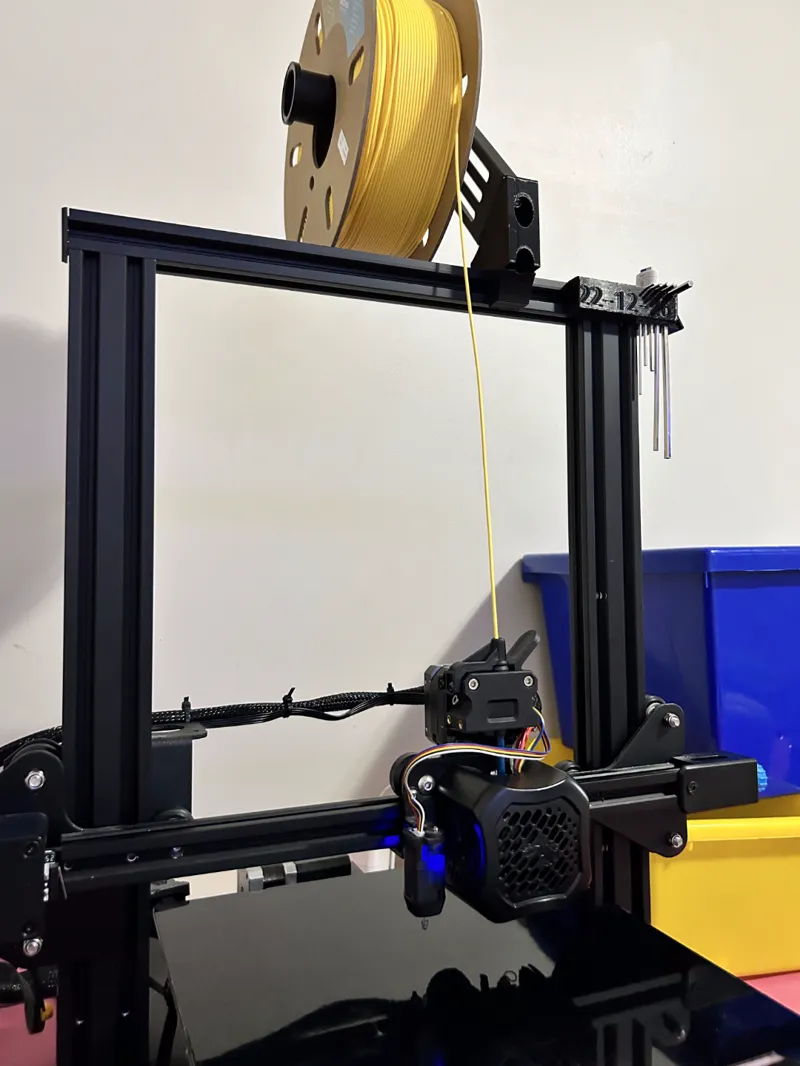 Ender 3 and v2 spool holder for direct drive