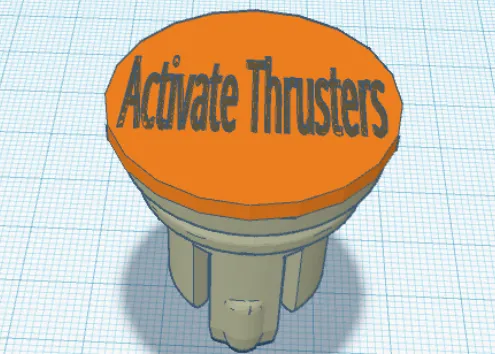 Funny Car Button