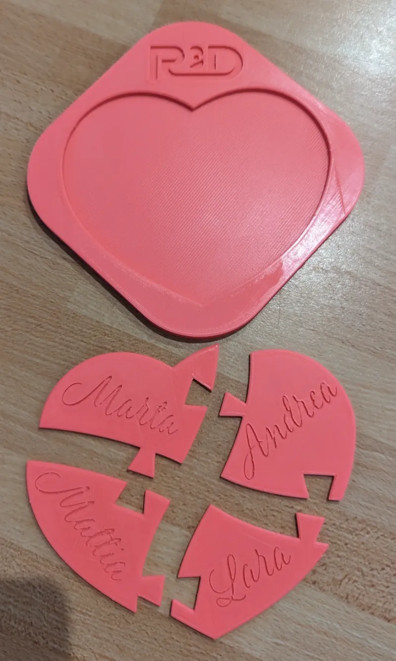 CUORE PUZZLE - HEARTH PUZZLE