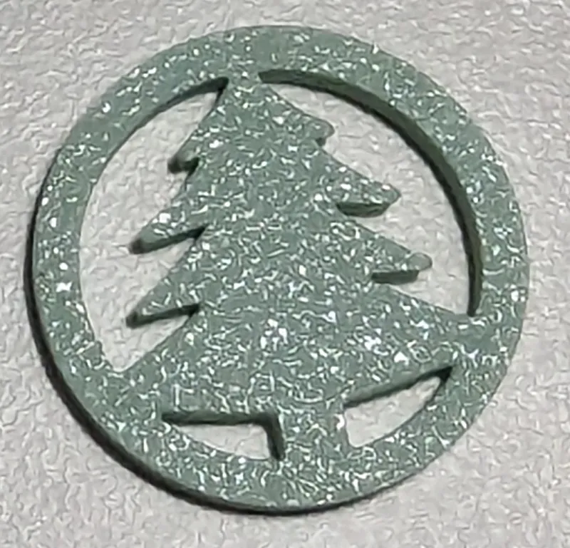 1€ moneta carrello coin for trolley NATALE XMAS