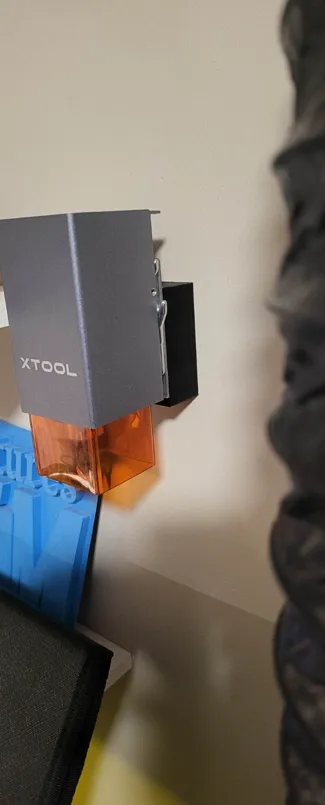 D1 Xtool laser head wall Mount for non pro model.