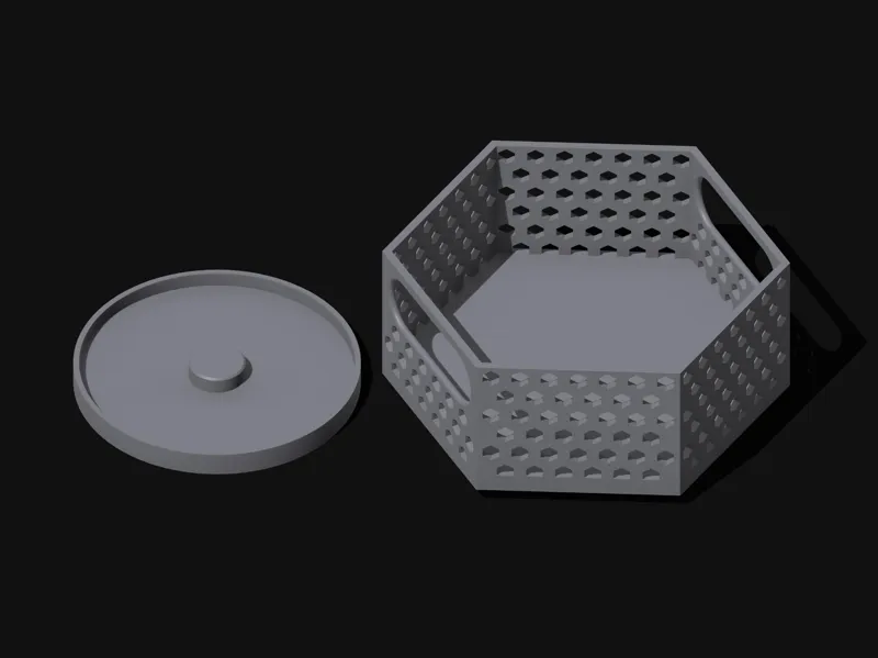 Hexagon Kitchen Turntable