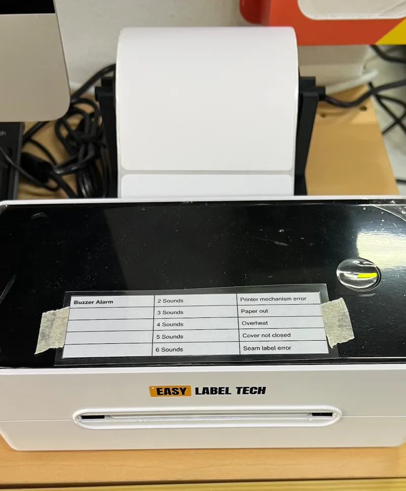 Thermal Label Stand