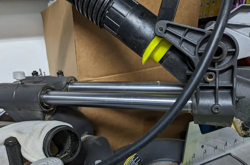 Vacuum Adapter for Ryobi Corded Miter Saw