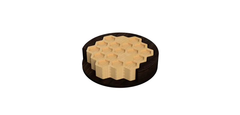 Honeycomb drink coasters with free tiles :D