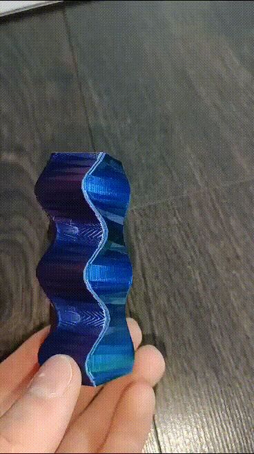 Long Twisted Vase