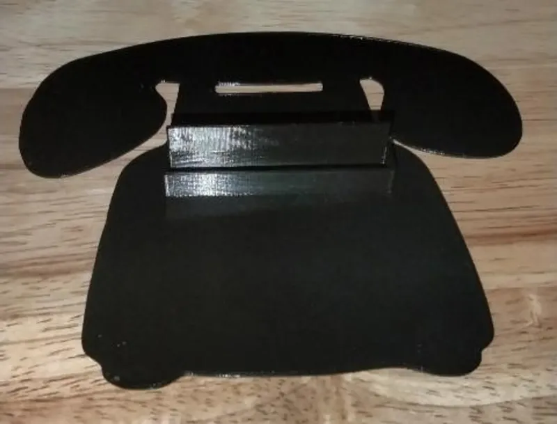 business card stand