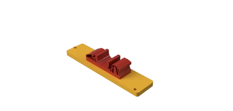 DIN rail mount for LRS-100-24 24V power supply