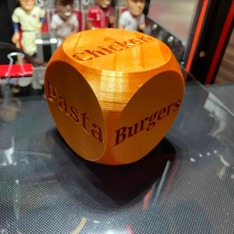 Food dice cube
