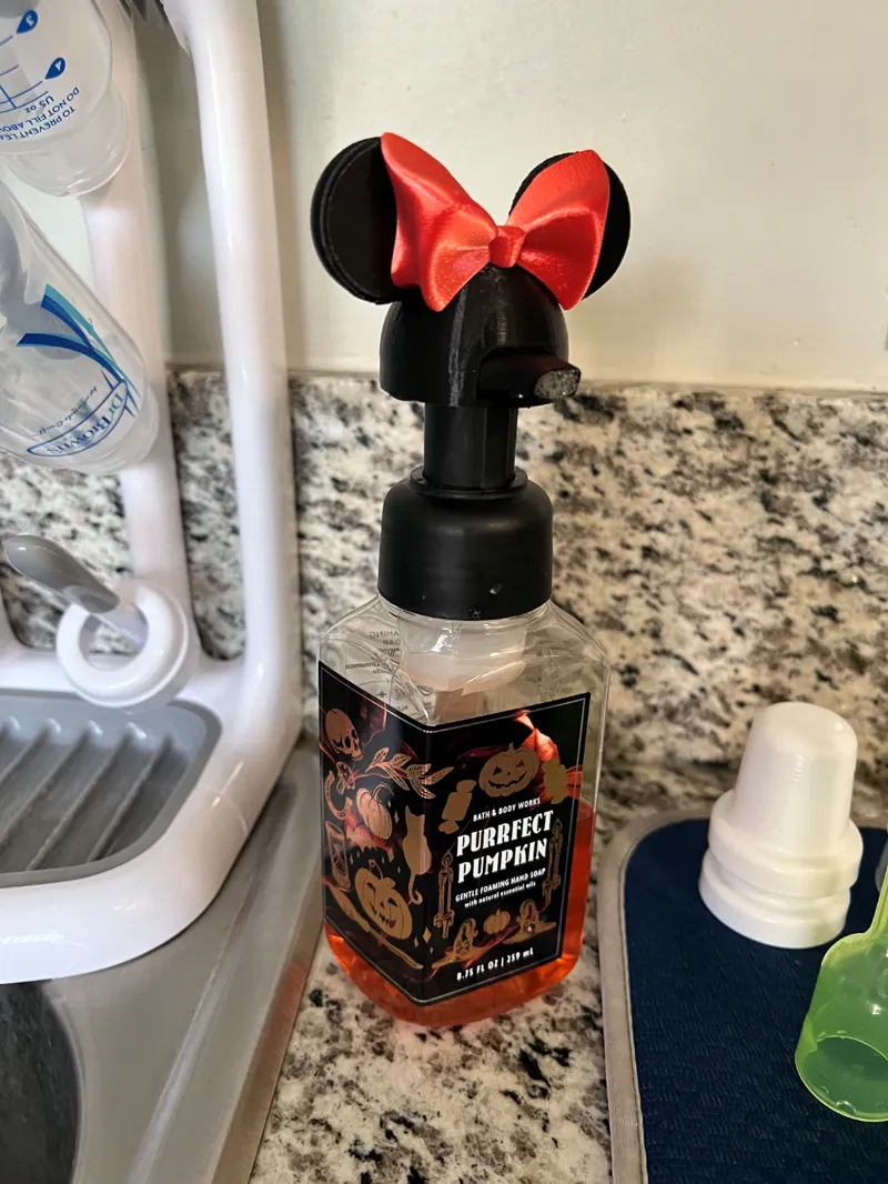BathandBodyWorks Mickey Ears w/Interchangeable Bow