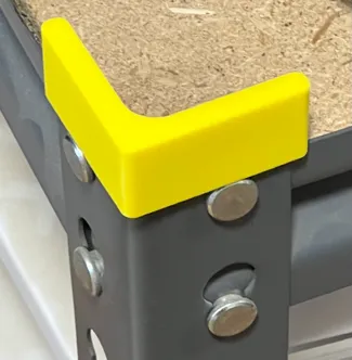 Corner Protector for Metal Shelving