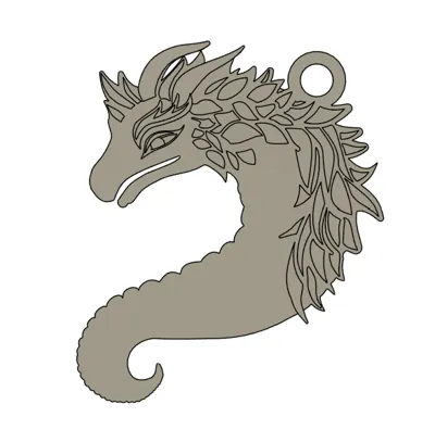 Dragon charm