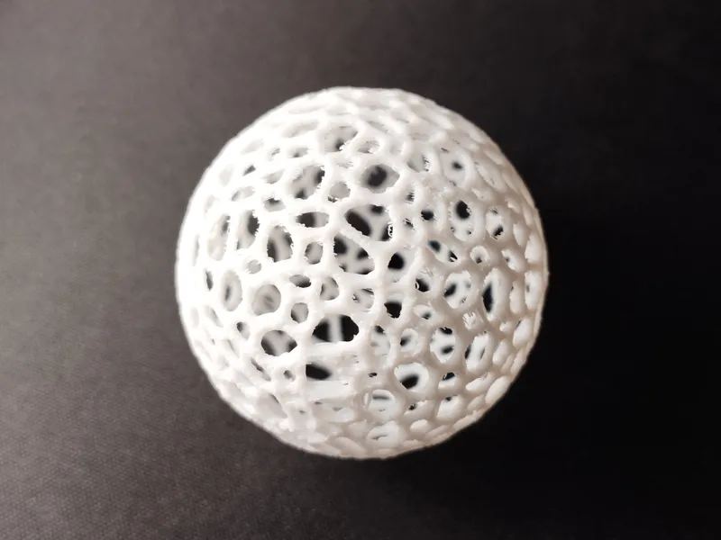 Voronoi Airless Ping Pong Ball (Table Tennis)
