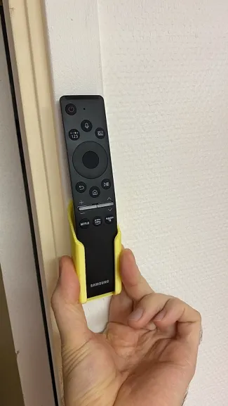 Samsung smart remote holder for mounting on wall