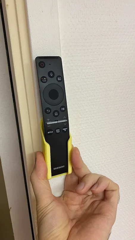 Samsung smart remote holder for mounting on wall