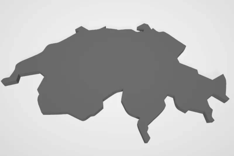 Switzerland Landscape Shape 