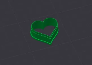 Heart Clay Cutter