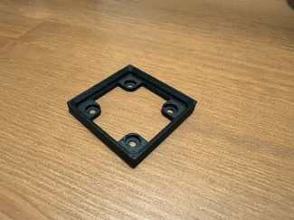 Gridfinity skeleton baseplates press fit magnets