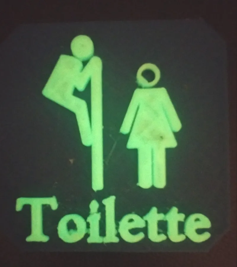 Toilet Sign