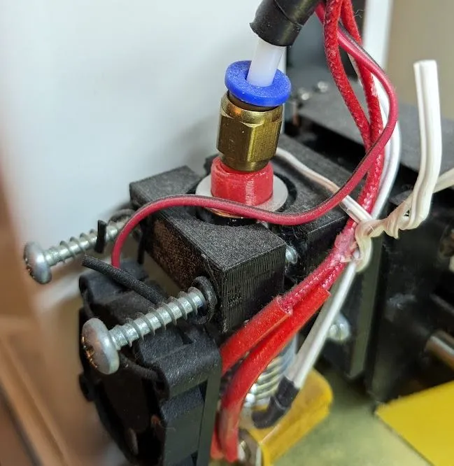 E3D V6 Hotend Filament Constrictor