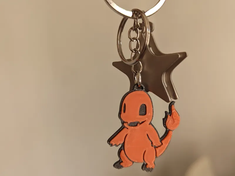 Pokémon keychain