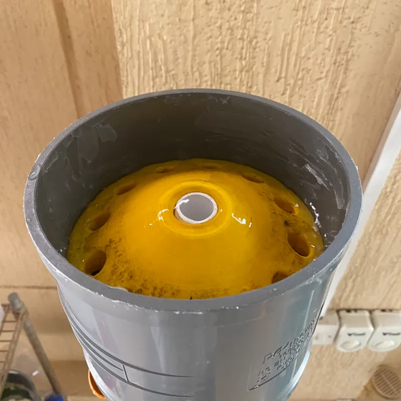 6in PVC Female Male Connector Hydroponic Spreader