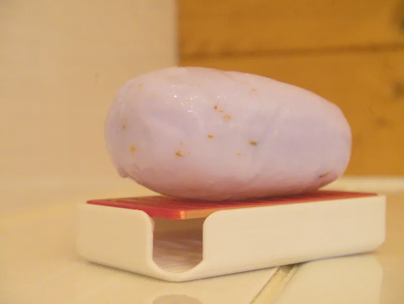 Minimalist Modern Soap Bar Holder + Drainer