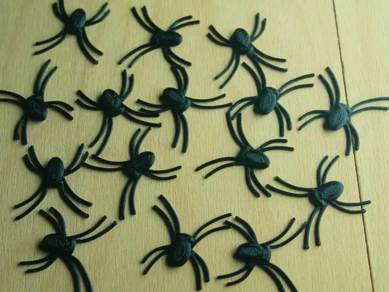 Tiny Halloween Spiders!