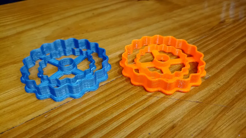Simple flower cookie cutter