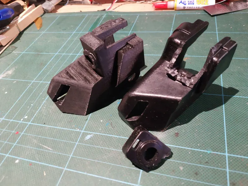 Honda Africa Twin 2018 right hand guard support