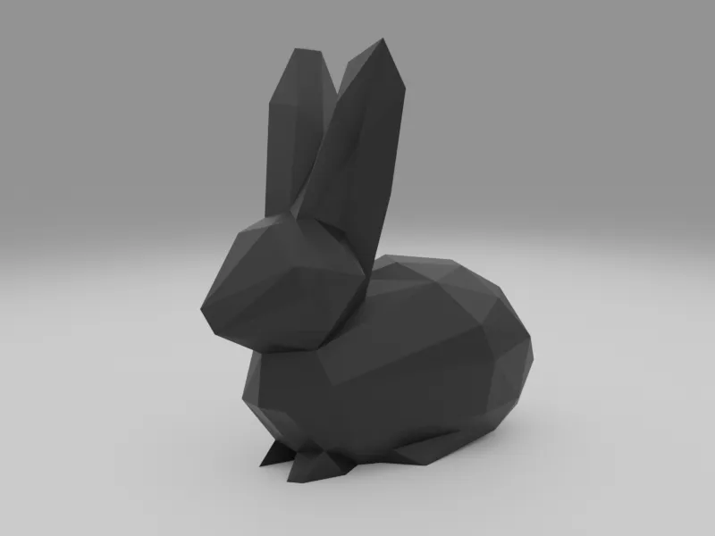 Low Poly Rabbit