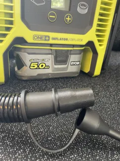 Ryobi Inflator (Air Pump) R18MI mattress adapter
