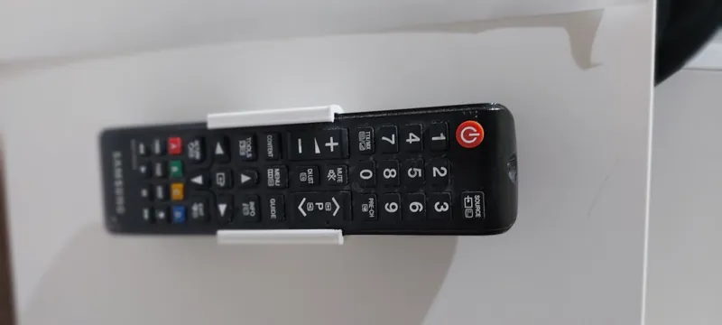 Wall remote control TV  Samnsung stand